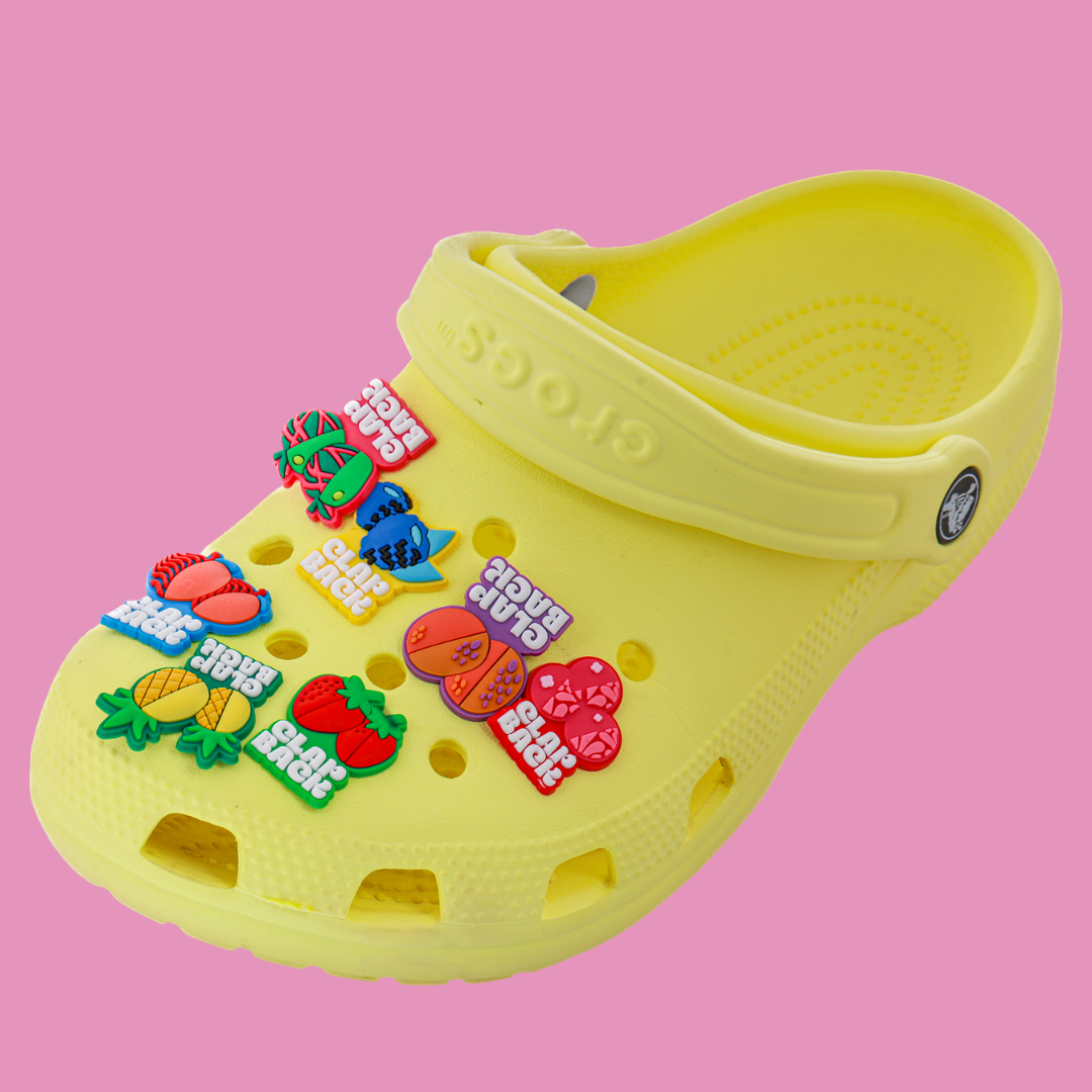 croc charms - set of 7