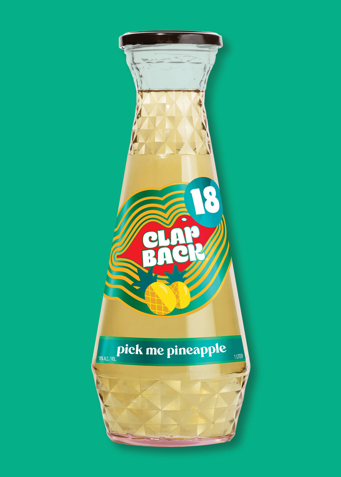 Clapback Pick Me Pineapple grape wine drink