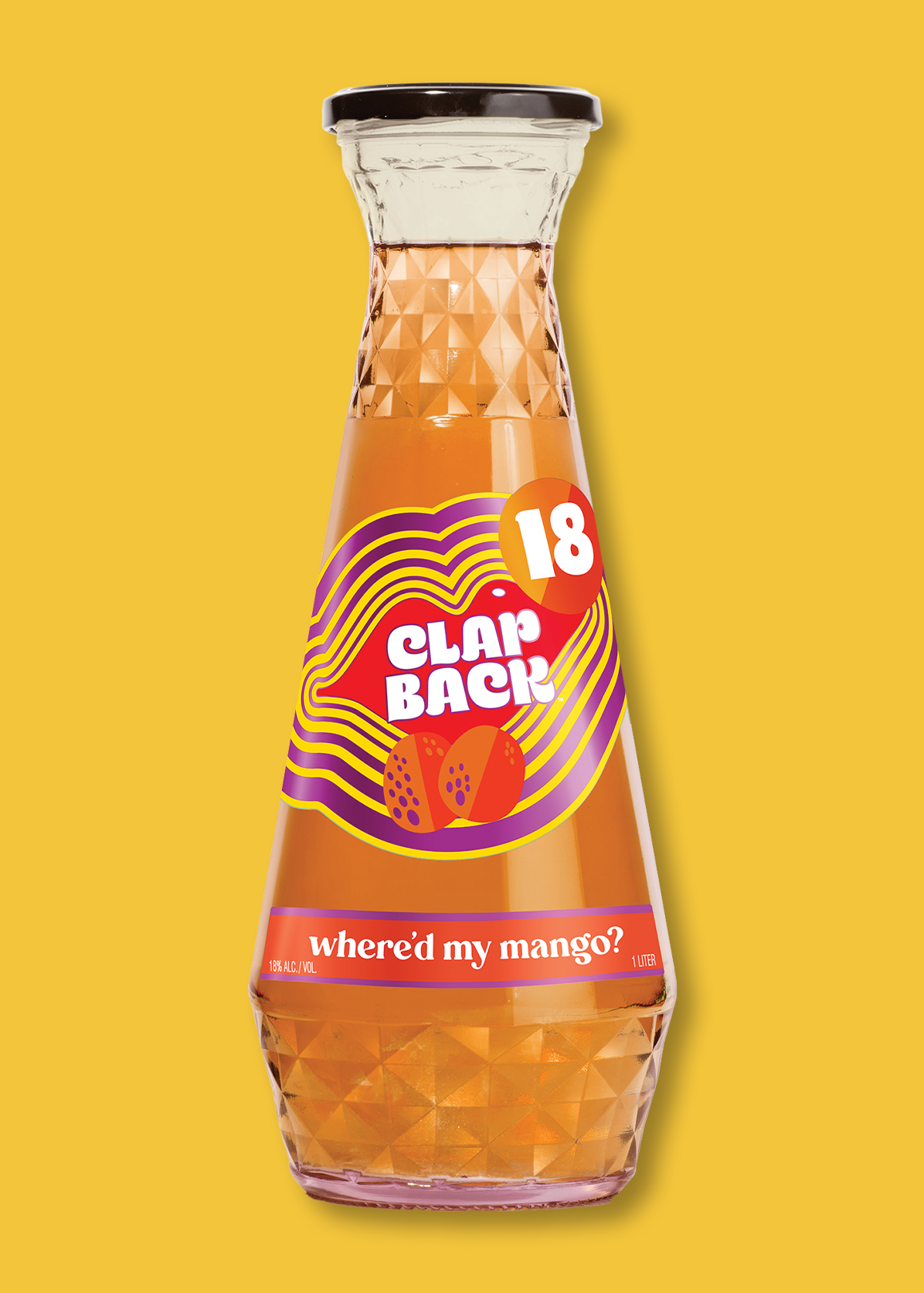 Clapback Where'd my Mango grape wine drink