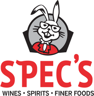 Logo of Spec's Wines, Spirits, and Finer Foods featuring a rabbit character.